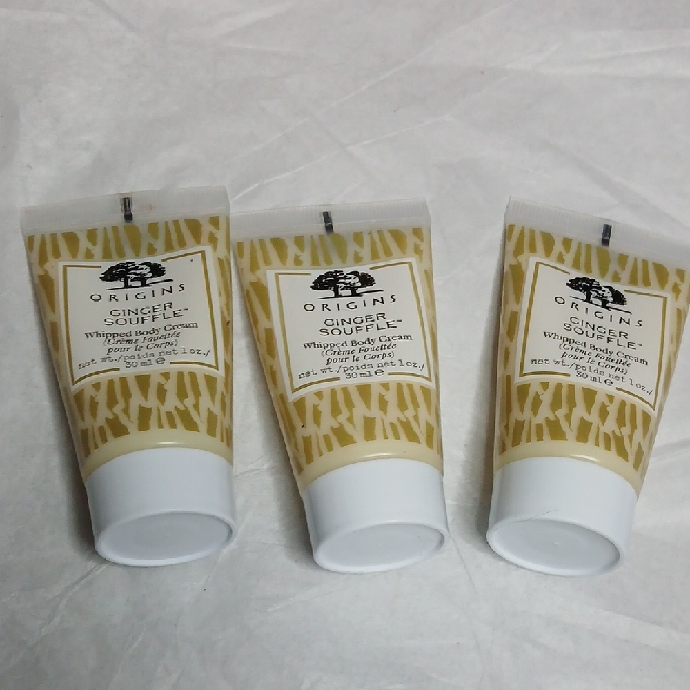 Origins Ginger Soufflé Whipped Body Cream - Set Of 3